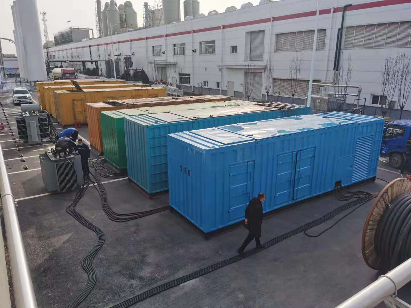 富平出租发电机-柴油发电机组三相采用什么接法