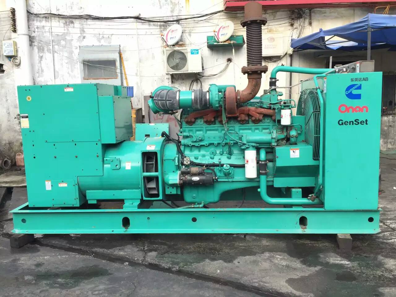 富平租赁发电机-柴油发电机不正常冒烟的原因